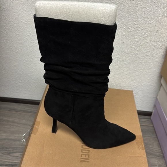 Steve Madden Jessamy womens slouchy mid-calf boots - Picture 4 of 5
